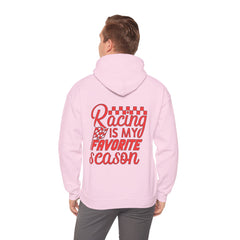 Racing-Themed Unisex Hoodie: Perfect for Race Fans, Cozy Gift for Motorsports Lovers, Ideal for Sports Events, Fall Fashion, Casual Wear