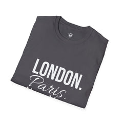 City Life Unisex T-Shirt - London, Paris, New York Deal Graphic Tee, Travel Fashion, Urban Style, Gift for Wanderlust, Streetwear