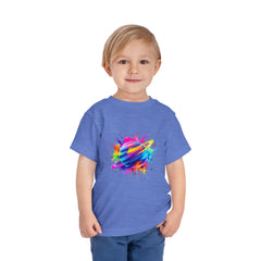 Colorful Planet Toddler Short Sleeve Tee - Fun & Playful Kids Shirt