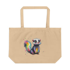 Colourful Squirrel Eco Tote Bag - Large Reusable Shopping Tote