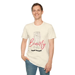 Beauty Comes From Within T-Shirt, Inspirational Tee, Gift for Her, Self-Love Shirt, Motivational Apparel, Unisex Casual Wear