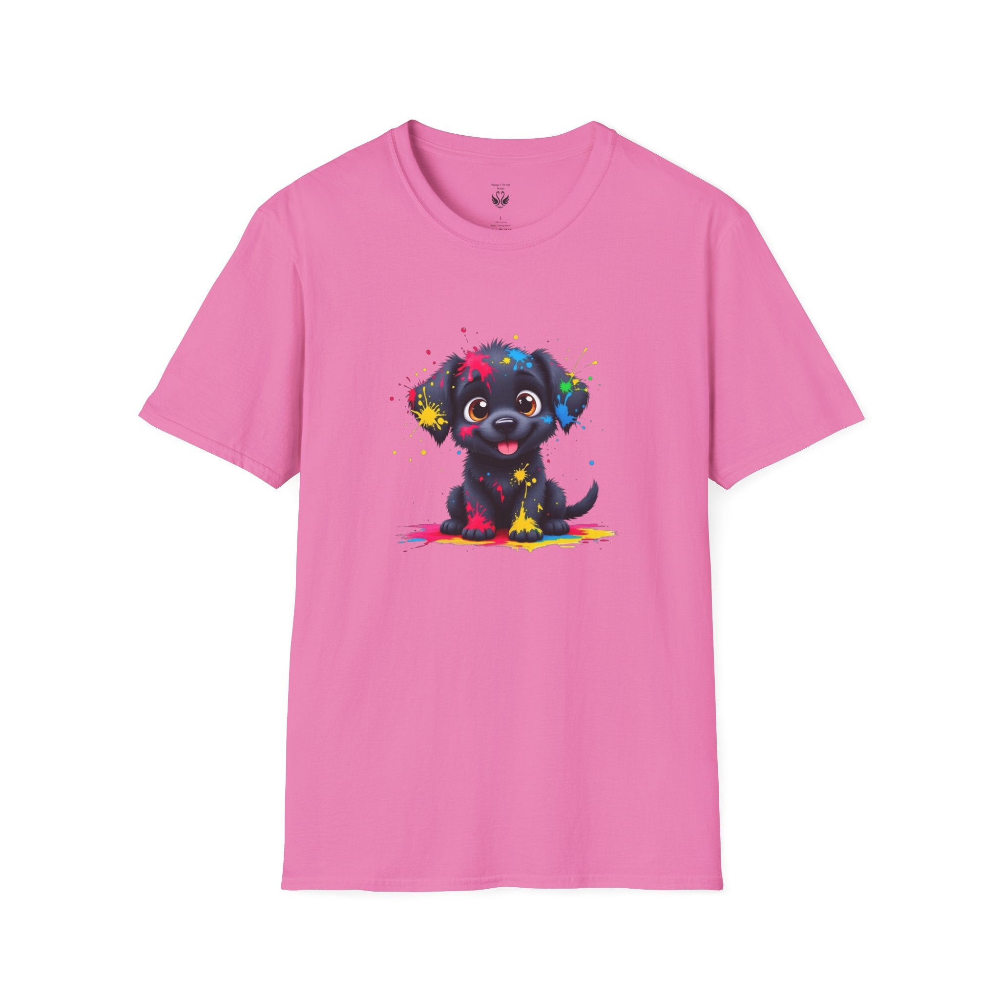 Cute Puppy Art Unisex T-Shirt, Dog Lover Shirt, Pet Parent Gift, Casual Wear, Funny Graphic Tee