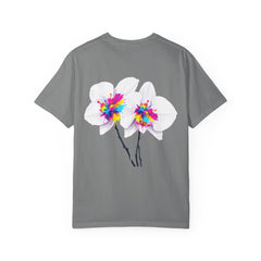 Flower  Unisex Party T-Shirt - Bright & Fun Graphic Tee for Celebrations, Summer Events, Festivals, Birthdays, Casual Wear