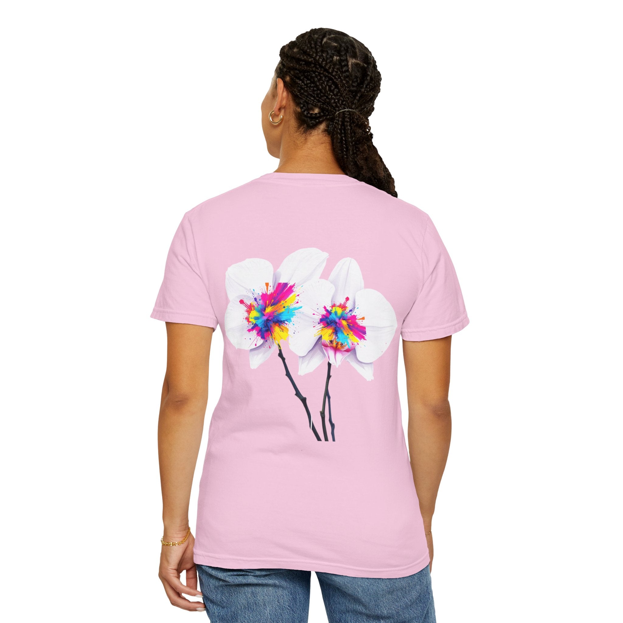 Flower  Unisex Party T-Shirt - Bright & Fun Graphic Tee for Celebrations, Summer Events, Festivals, Birthdays, Casual Wear
