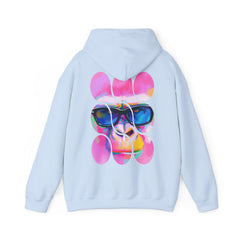 Vibrant Graphic Hoodie, Cool Streetwear Sweatshirt, Trendy Unisex Apparel, Fun Gift for Art Lovers, Casual Everyday Wear