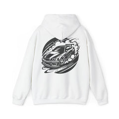 Cool Car Graphic Hoodie for Car Lovers, Unisex Pullover, Automotive Gift, Streetwear, Racing Apparel, Casual Wear