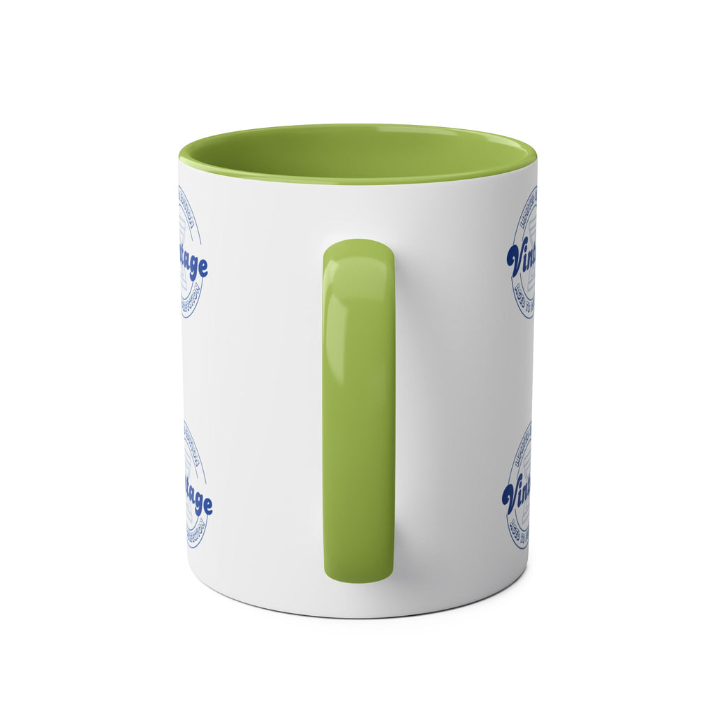 Vintage Limited Edition Two-Tone Coffee Mug - Aged to Perfection