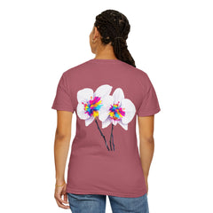 Flower  Unisex Party T-Shirt - Bright & Fun Graphic Tee for Celebrations, Summer Events, Festivals, Birthdays, Casual Wear