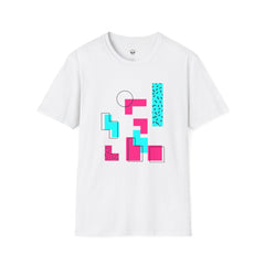 Abstract Print T-Shirt | Unisex Softstyle Tee