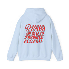 Racing-Themed Unisex Hoodie: Perfect for Race Fans, Cozy Gift for Motorsports Lovers, Ideal for Sports Events, Fall Fashion, Casual Wear