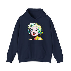 Colorful Marilyn Monroe Sweatshirt, Retro Hoodie, Pop Art Sweater, Unisex Lounge Wear, Gift for Art Lovers, Fashion Statement