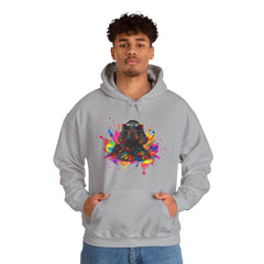 Colorful Artistic Sweatshirt, Unisex Hoodie, Vibrant Design Hoodie, Cozy Pullover, Perfect Gift for Art Lovers