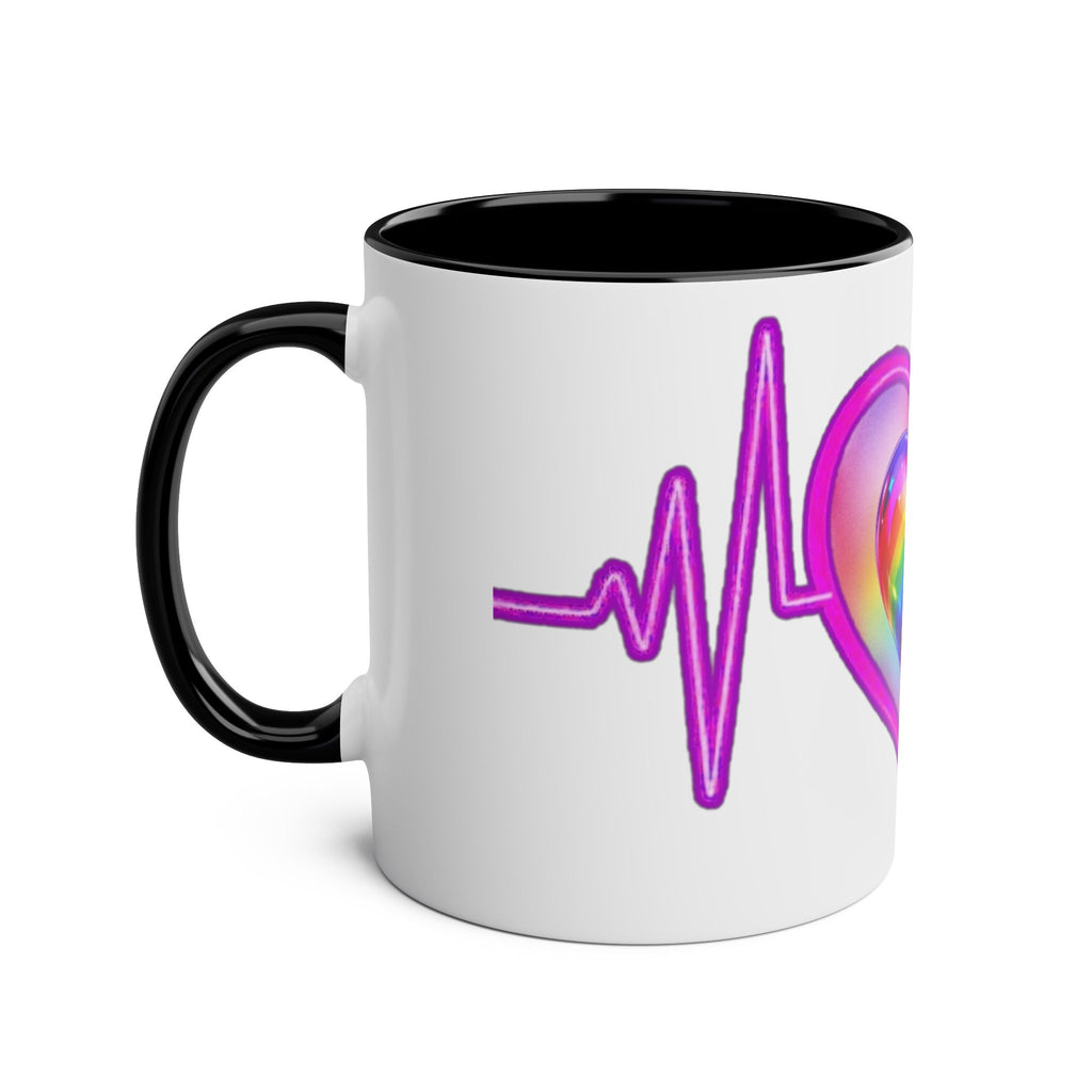 Vibrant Heartbeat Coffee Mug, Rainbow Heart Mug, Colorful Gift for LGBTQ+ Pride, Cute Coffee Cup for Heartfelt Moments, Artistic Mug [...]