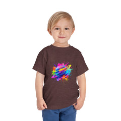 Colorful Planet Toddler Short Sleeve Tee - Fun & Playful Kids Shirt