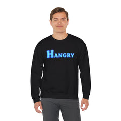 Cozy Hangry Crewneck Sweatshirt, Perfect for Food Lovers, Casual Wear, Gift for Friends, Cozy Style, Everyday Comfort