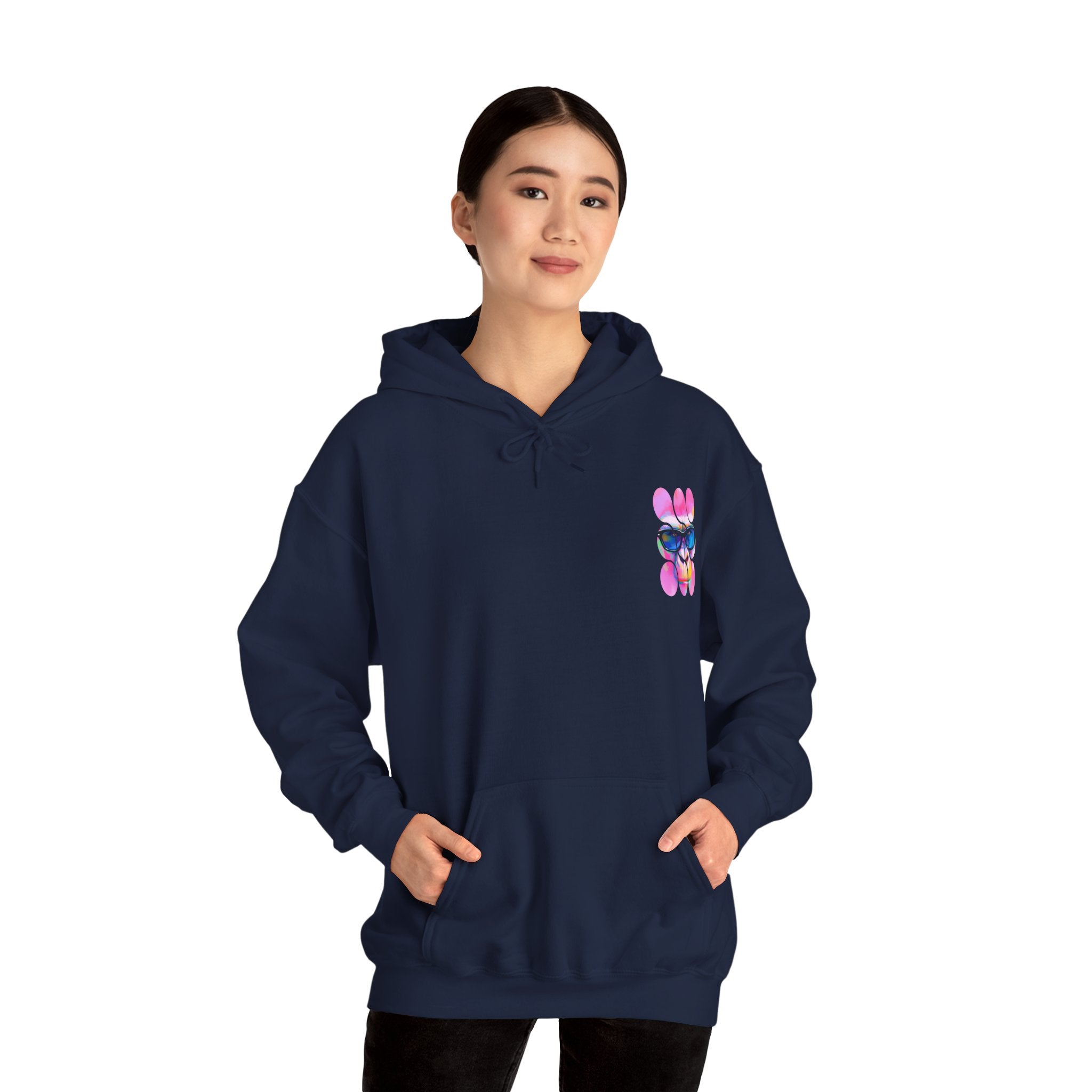 Vibrant Graphic Hoodie, Cool Streetwear Sweatshirt, Trendy Unisex Apparel, Fun Gift for Art Lovers, Casual Everyday Wear
