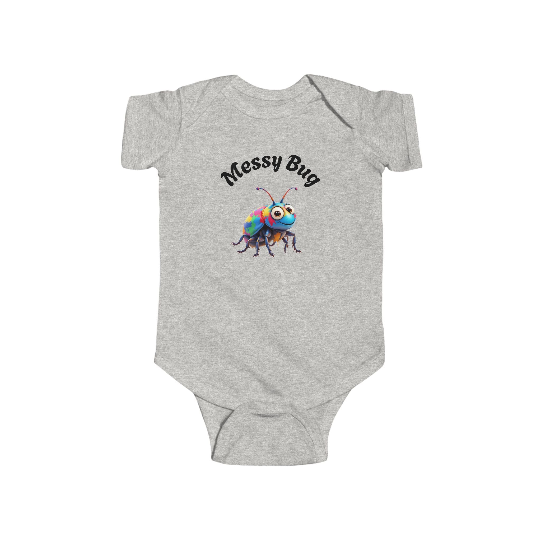 Messy Bug Infant Bodysuit - Cute & Colorful Baby Outfit