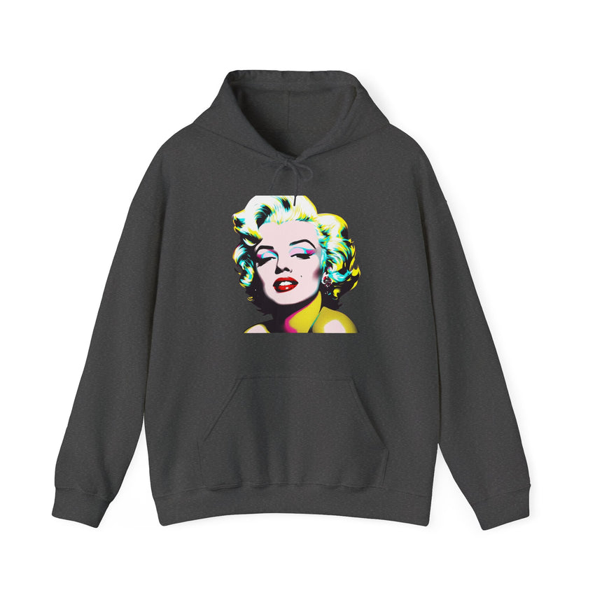 Colorful Marilyn Monroe Sweatshirt, Retro Hoodie, Pop Art Sweater, Unisex Lounge Wear, Gift for Art Lovers, Fashion Statement
