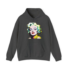 Colorful Marilyn Monroe Sweatshirt, Retro Hoodie, Pop Art Sweater, Unisex Lounge Wear, Gift for Art Lovers, Fashion Statement
