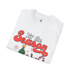 Festive Holiday T-Shirt, Christmas Apparel, Unisex Tee, Holiday Gift, Cozy Christmas Wear, Seasonal Shirt