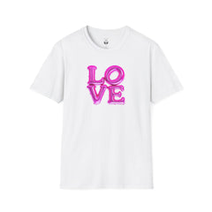 Love Balloon Graphic Unisex T-Shirt, Cute Couples Apparel, Valentine's Day Gift, Casual Wear, Trendy Gift Idea, Statement Tee