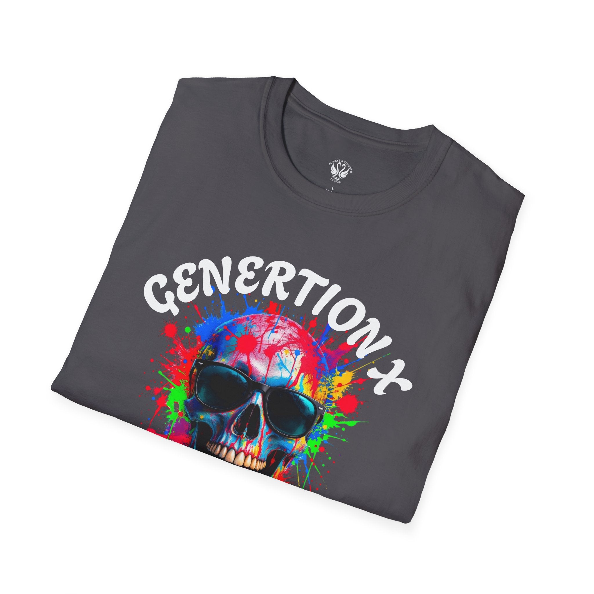 Generation X T-Shirt, Retro 70's Tee, Unisex Graphic Shirt, Vintage Style Top, Perfect for Nostalgia Lovers