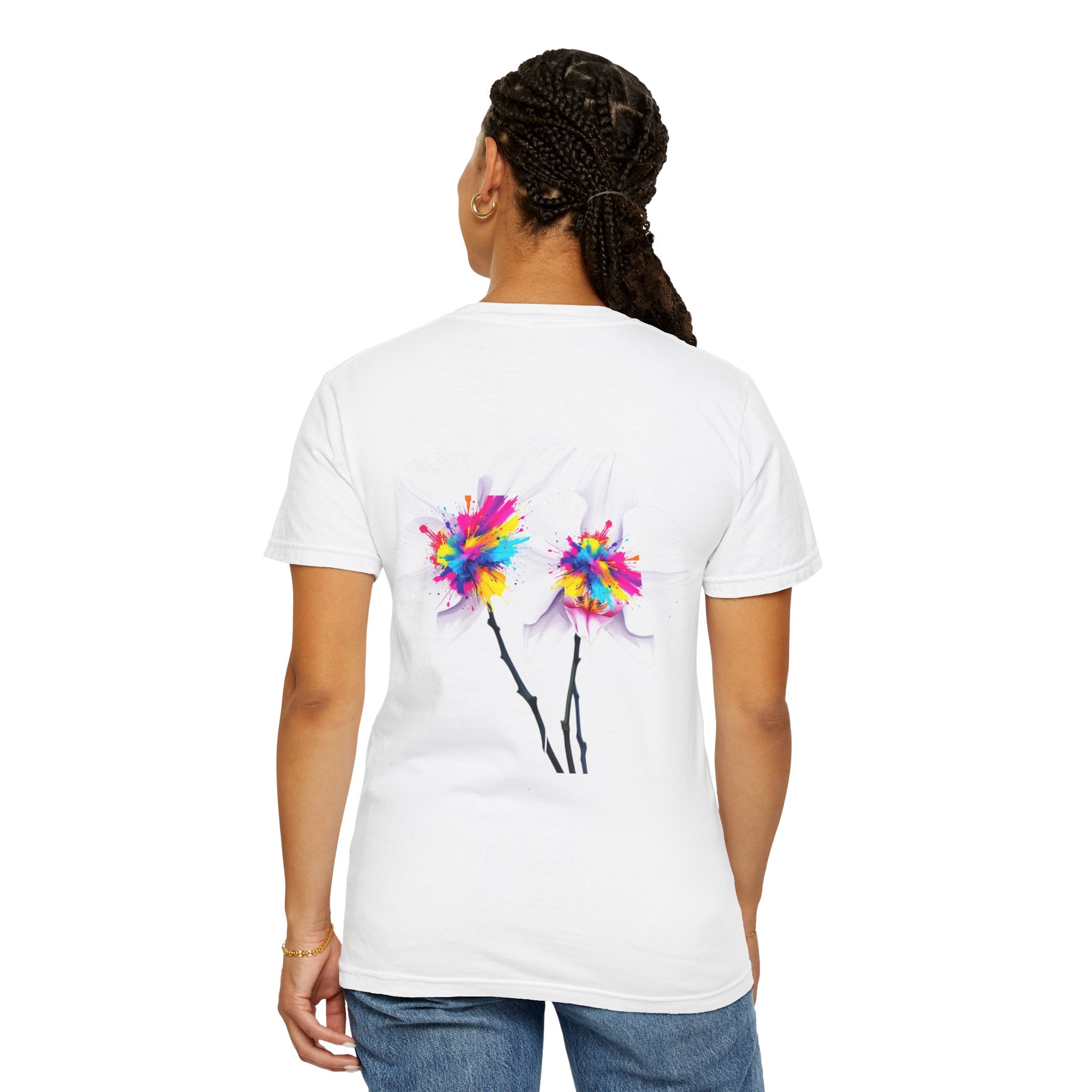 Flower  Unisex Party T-Shirt - Bright & Fun Graphic Tee for Celebrations, Summer Events, Festivals, Birthdays, Casual Wear