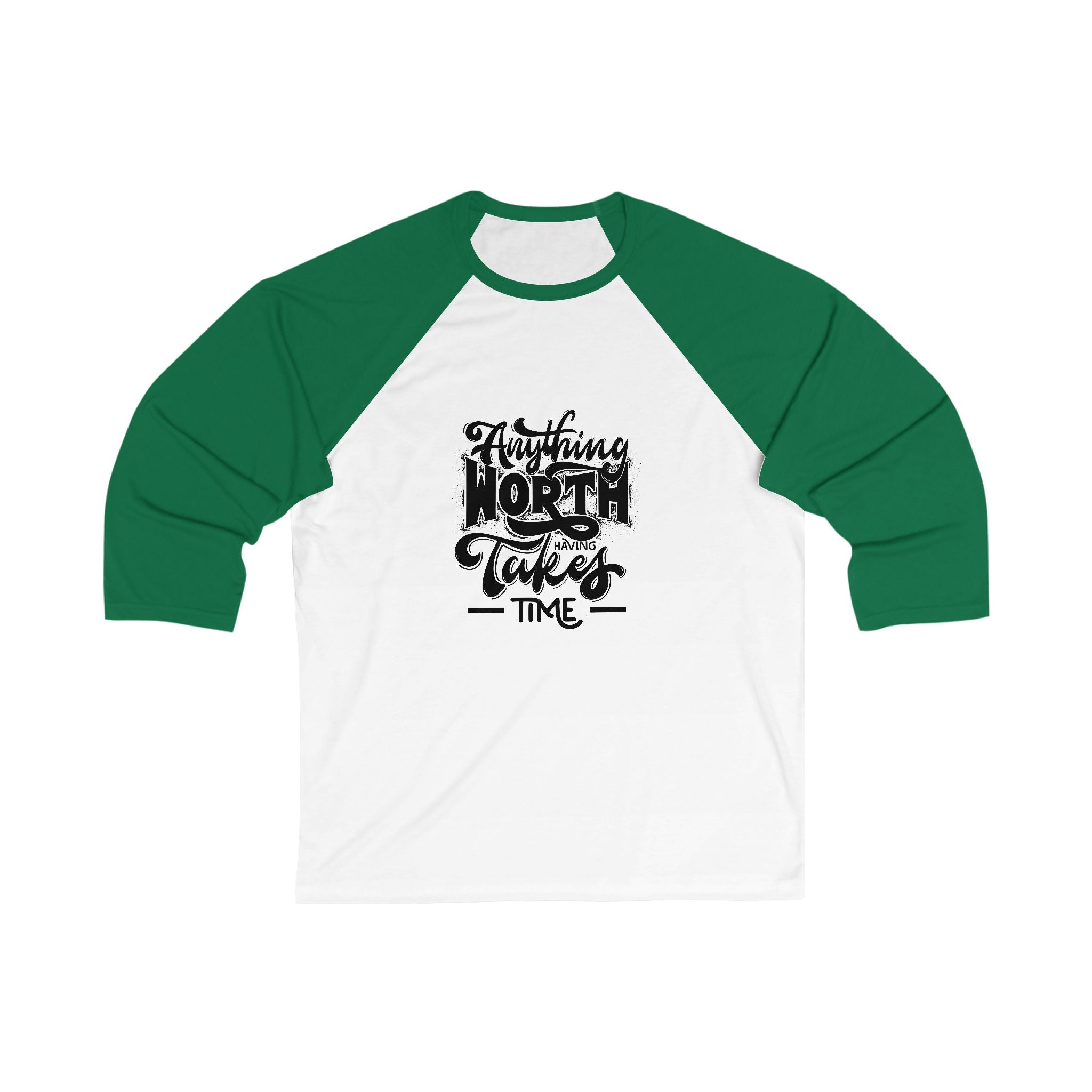 Motivational Baseball Tee for Dreamers, Unisex 3/4 Sleeve Shirt, Perfect for Sports, Gift for Friends, Inspirational Gift, Casual Wear