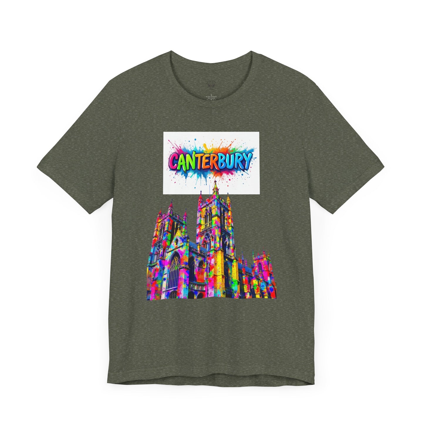 Canterbury Colorful Art Tee - Unisex Short Sleeve Jersey T-Shirt