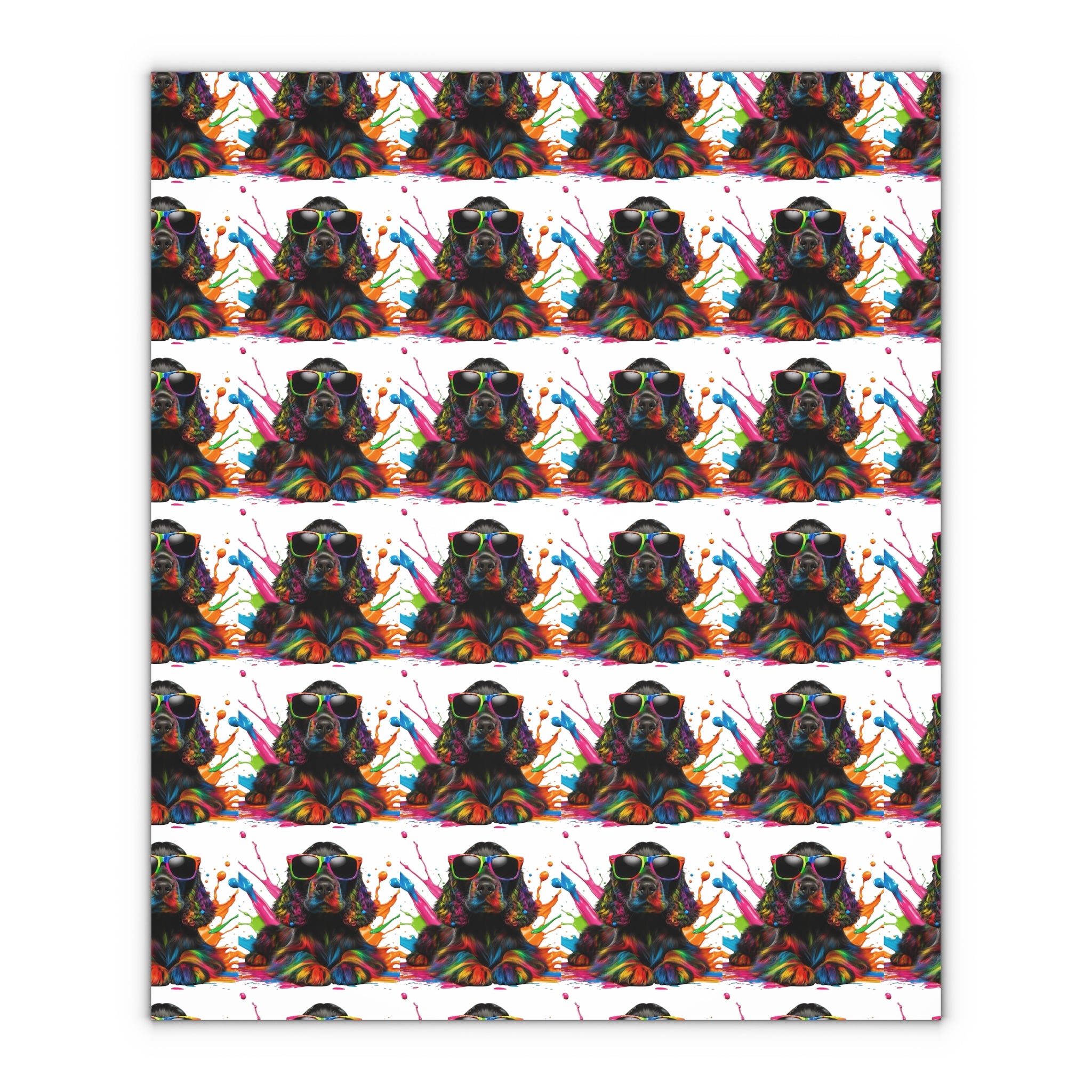 Colorful Art-Inspired Gift Wrapping Paper Sheets - Create Memorable Presents, Perfect for Birthdays, Holidays, Celebrations, Crafts, [...]