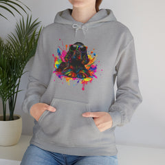 Colorful Artistic Sweatshirt, Unisex Hoodie, Vibrant Design Hoodie, Cozy Pullover, Perfect Gift for Art Lovers