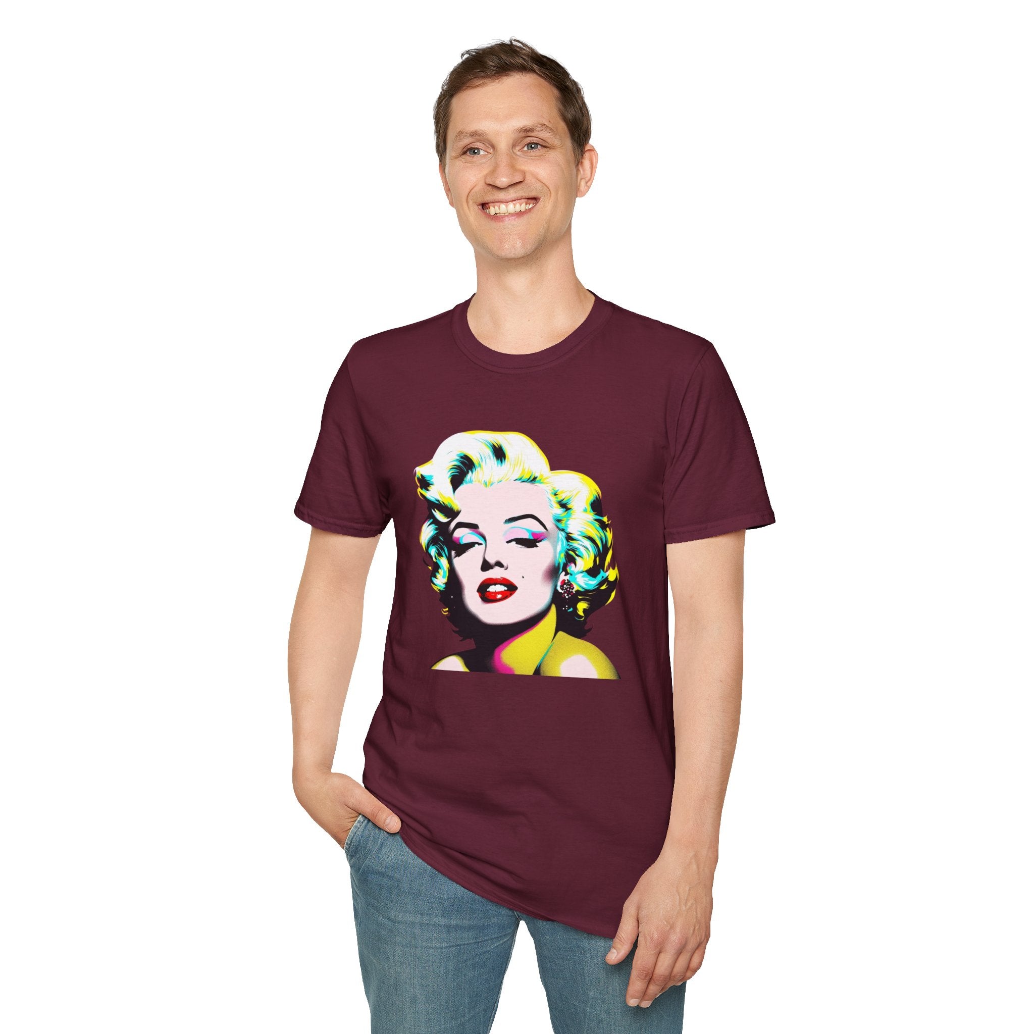 Film Idol Pop Art T-Shirt, Vintage Style Shirt, Fashion Tees, Gift for Her, Retro Graphic Tee, Casual Wear