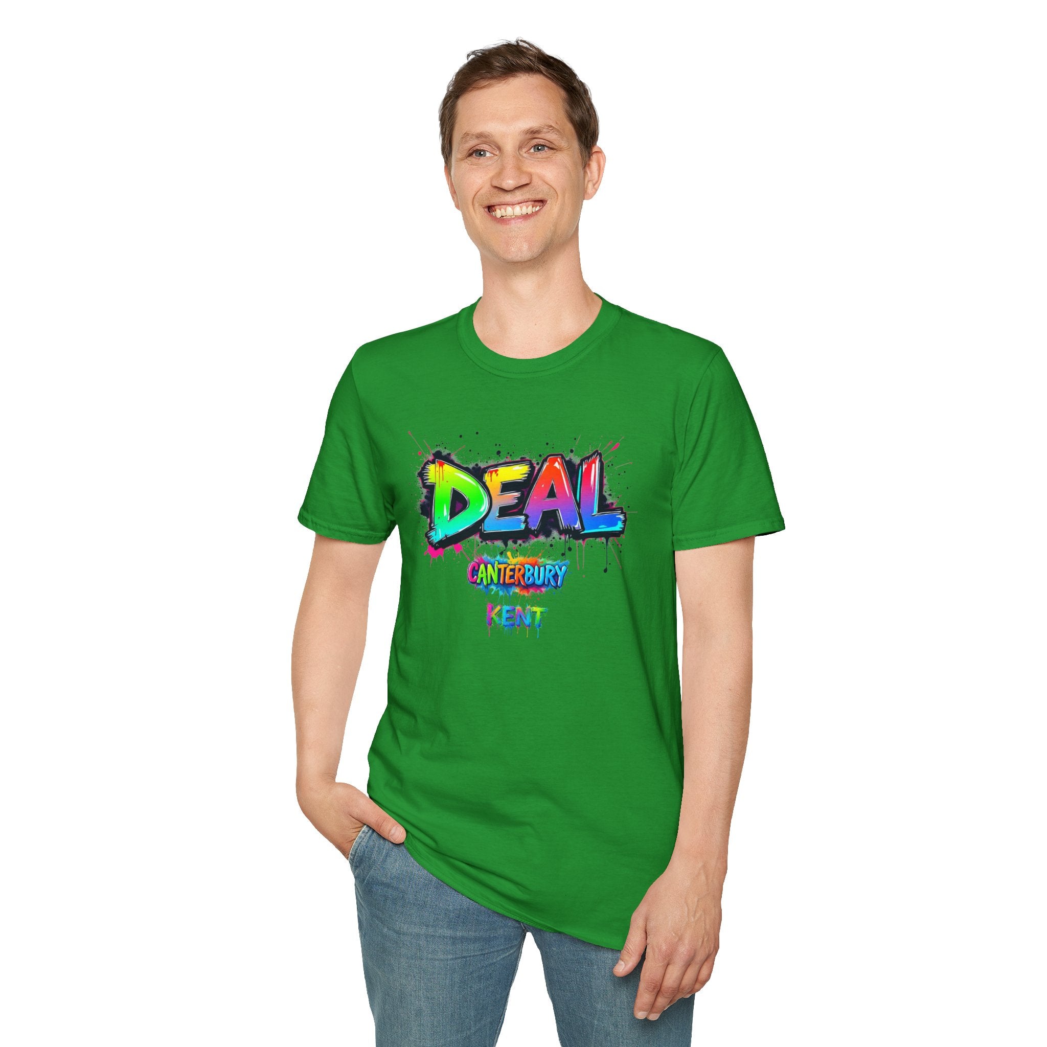 Colorful Graffiti Unisex T-Shirt, Trendy Streetwear Tee, Fun Casual Wear, Gift for Art Lovers, Summer Outfit
