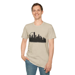 Skyline Unisex T-Shirt | City Lover Tee, Urban Art Shirt, Gift for Travelers, Vibrant Summer Apparel, Graphic T-Shirt