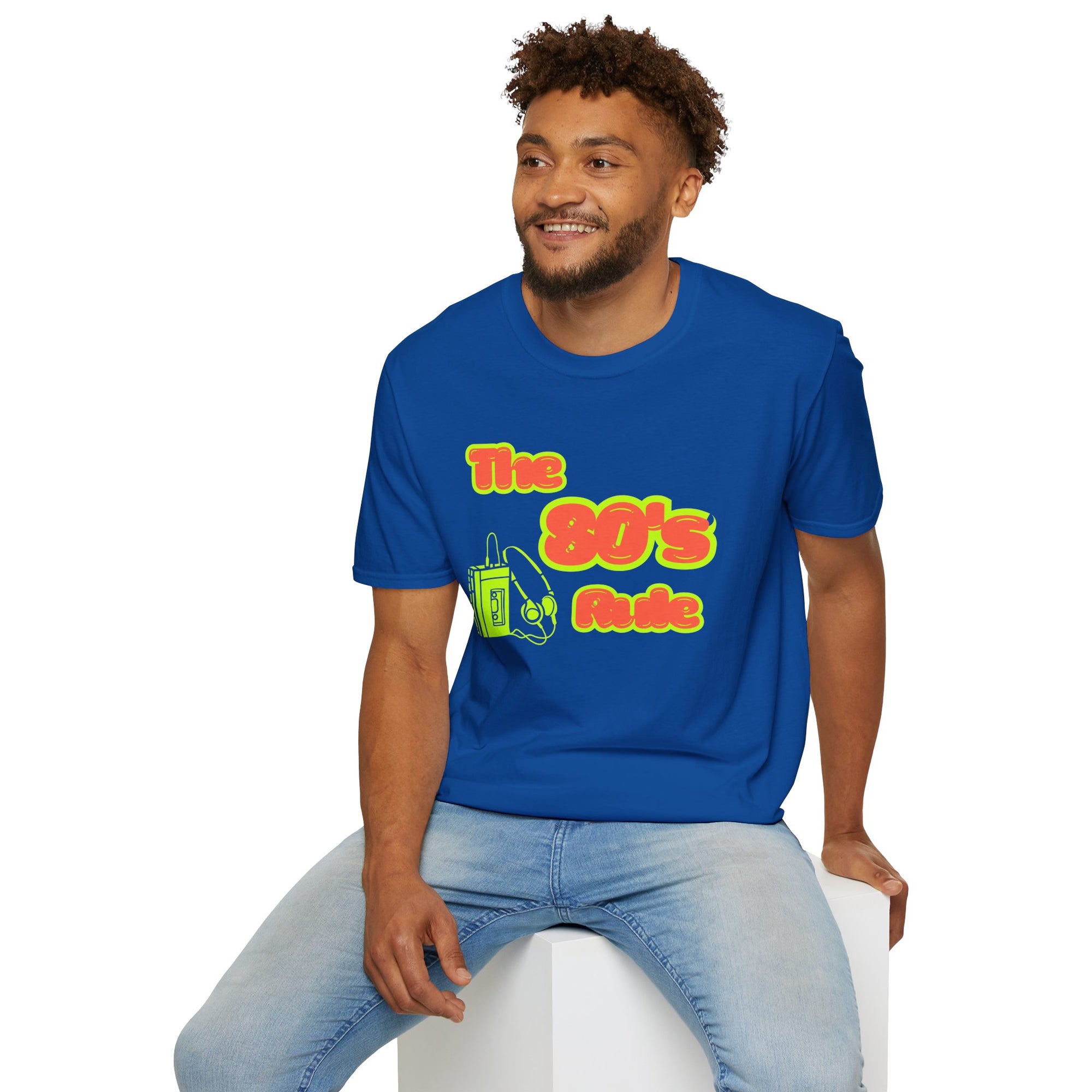 Retro 80's Rule Unisex T-Shirt, Vintage Tee, 80s Inspired Apparel, Casual Wear, Gift for Retro Lovers