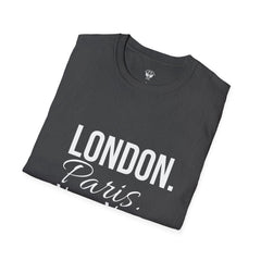 City Life Unisex T-Shirt - London, Paris, New York Deal Graphic Tee, Travel Fashion, Urban Style, Gift for Wanderlust, Streetwear