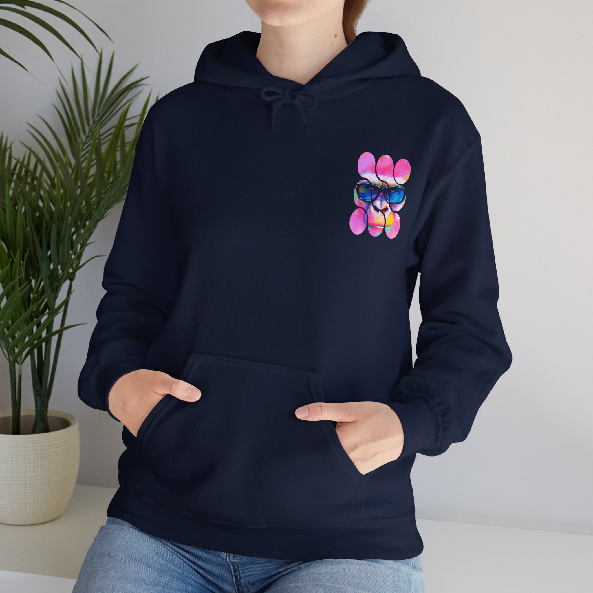 Vibrant Graphic Hoodie, Cool Streetwear Sweatshirt, Trendy Unisex Apparel, Fun Gift for Art Lovers, Casual Everyday Wear