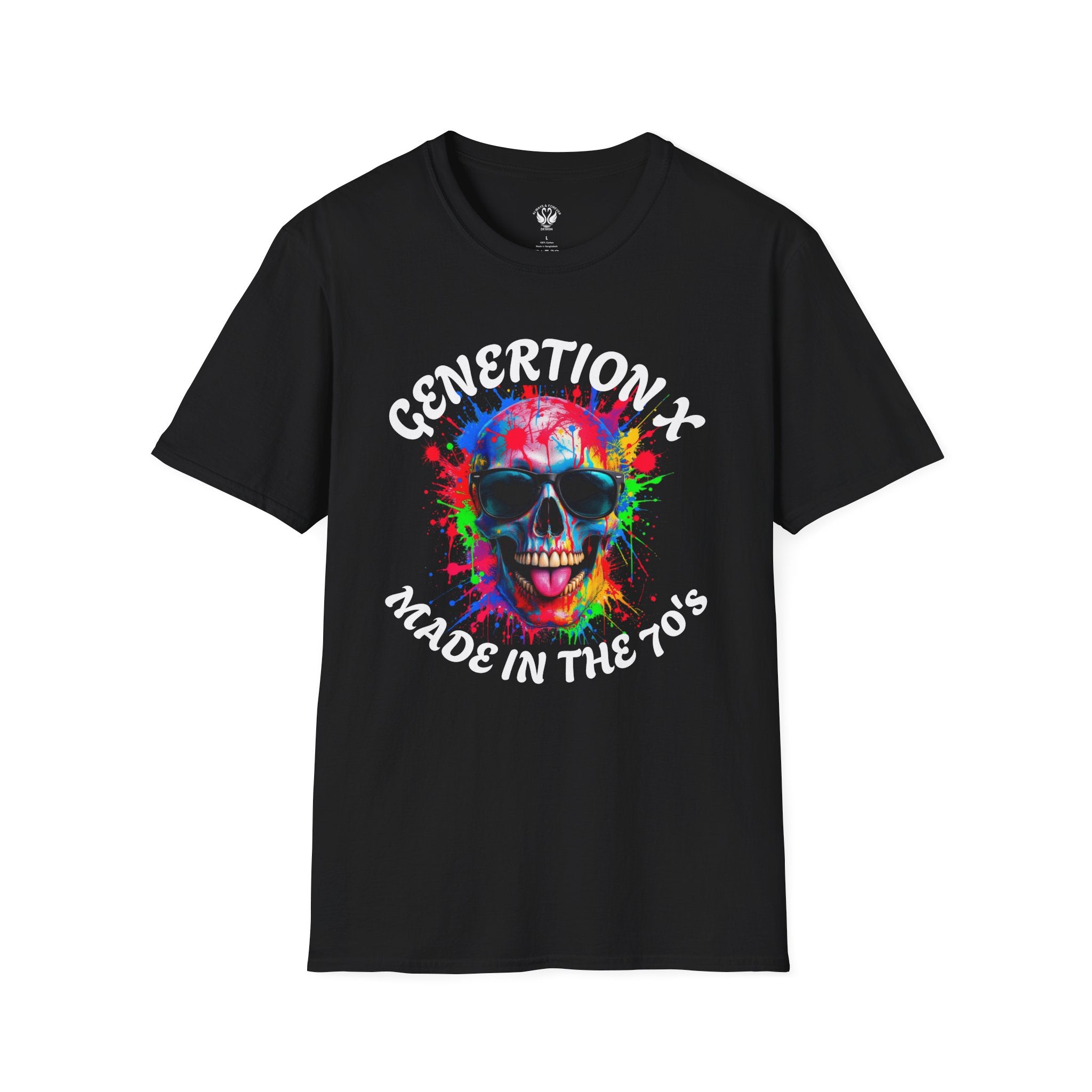 Generation X T-Shirt, Retro 70's Tee, Unisex Graphic Shirt, Vintage Style Top, Perfect for Nostalgia Lovers