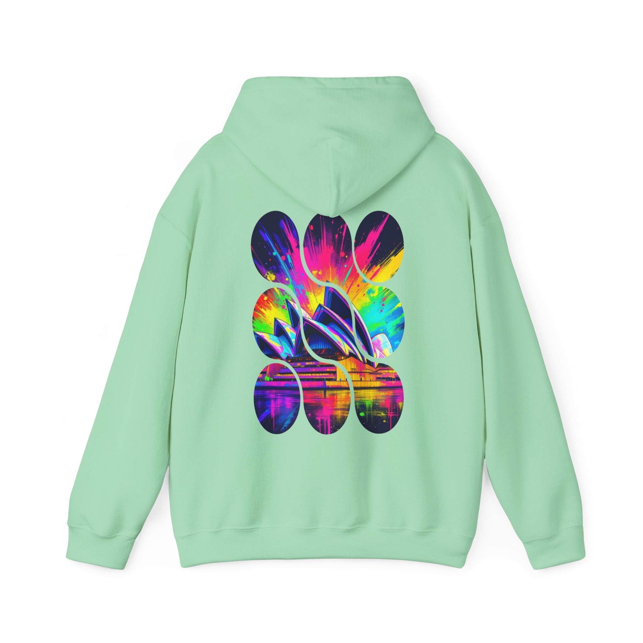 Colorful Abstract Hoodie with Eye-Catching Design, Perfect for Casual Wear, Art Lovers, Gift for Friends, Cozy Layering