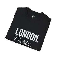 City Life Unisex T-Shirt - London, Paris, New York Deal Graphic Tee, Travel Fashion, Urban Style, Gift for Wanderlust, Streetwear
