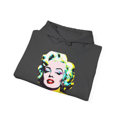 Colorful Marilyn Monroe Sweatshirt, Retro Hoodie, Pop Art Sweater, Unisex Lounge Wear, Gift for Art Lovers, Fashion Statement
