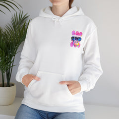 Vibrant Graphic Hoodie, Cool Streetwear Sweatshirt, Trendy Unisex Apparel, Fun Gift for Art Lovers, Casual Everyday Wear