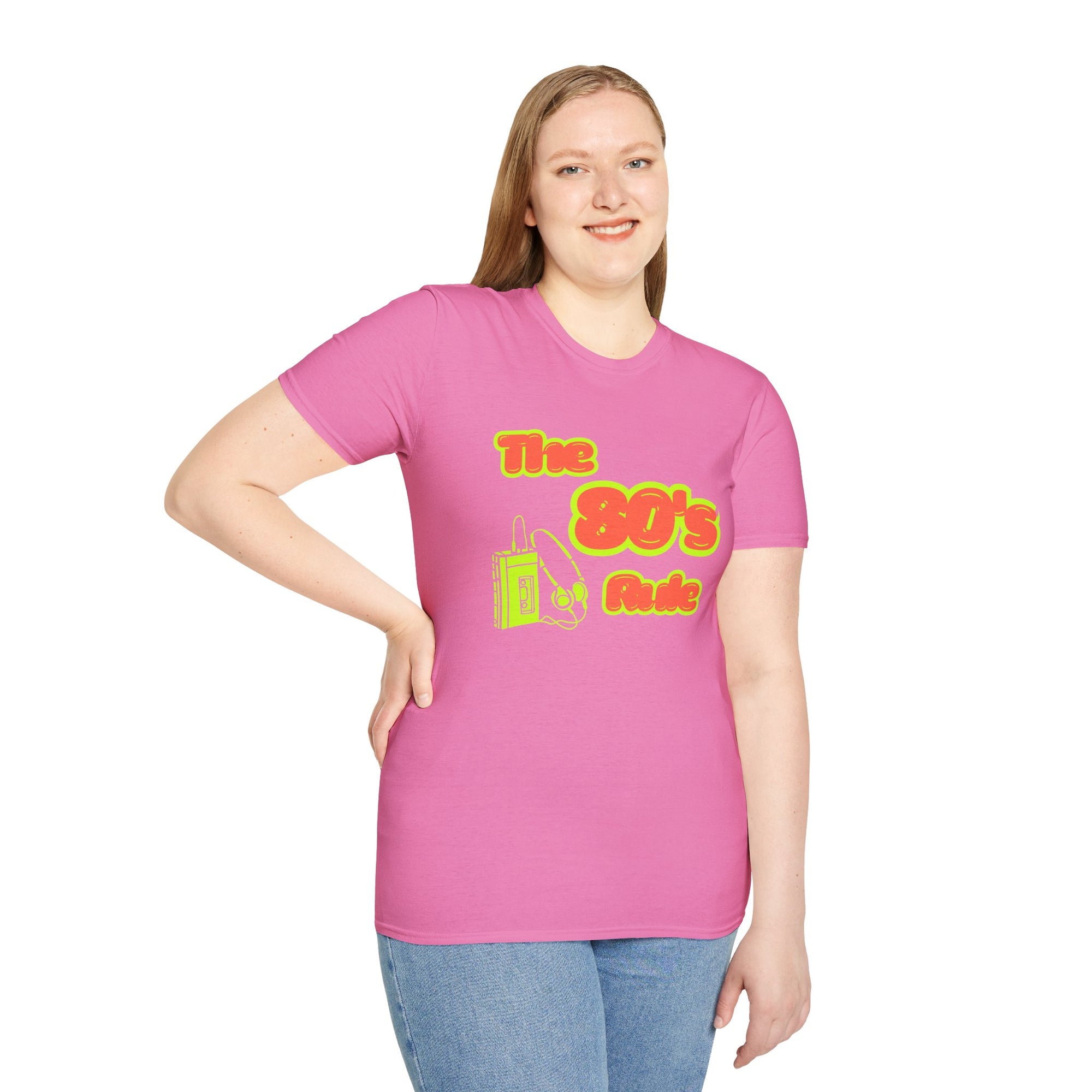 Retro 80's Rule Unisex T-Shirt, Vintage Tee, 80s Inspired Apparel, Casual Wear, Gift for Retro Lovers