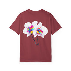 Flower  Unisex Party T-Shirt - Bright & Fun Graphic Tee for Celebrations, Summer Events, Festivals, Birthdays, Casual Wear