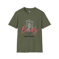 Beauty Comes From Within T-Shirt, Inspirational Tee, Gift for Her, Self-Love Shirt, Motivational Apparel, Unisex Casual Wear