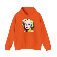 Colorful Marilyn Monroe Sweatshirt, Retro Hoodie, Pop Art Sweater, Unisex Lounge Wear, Gift for Art Lovers, Fashion Statement