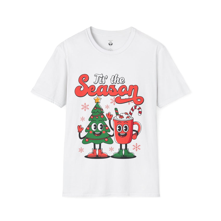Festive Holiday T-Shirt, Christmas Apparel, Unisex Tee, Holiday Gift, Cozy Christmas Wear, Seasonal Shirt