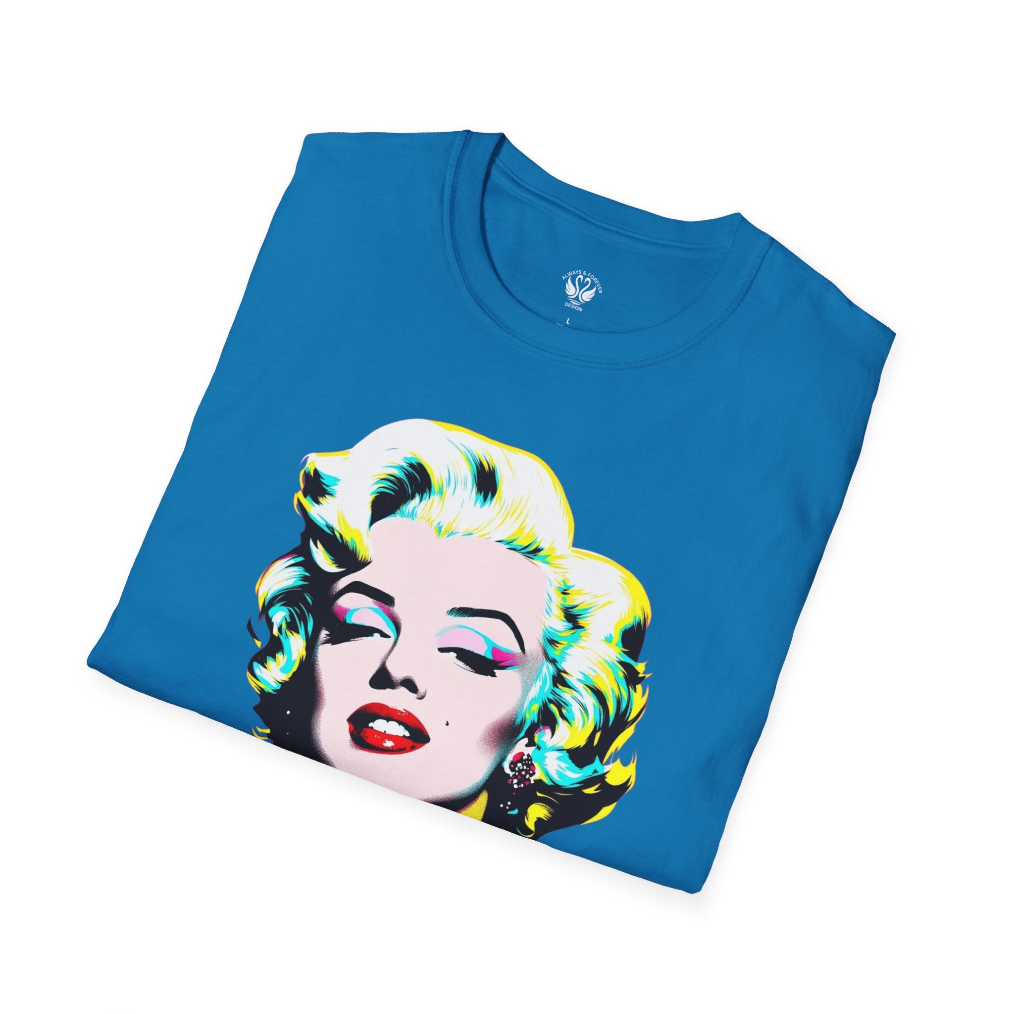 Pop Art Marilyn Monroe Unisex T-Shirt, Retro Tee, Vintage Style Shirt, Gift for Her, 90s Nostalgia Fashion