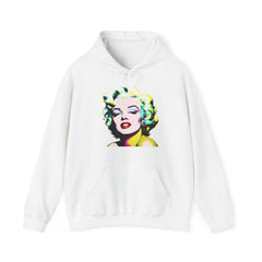 Colorful Marilyn Monroe Sweatshirt, Retro Hoodie, Pop Art Sweater, Unisex Lounge Wear, Gift for Art Lovers, Fashion Statement