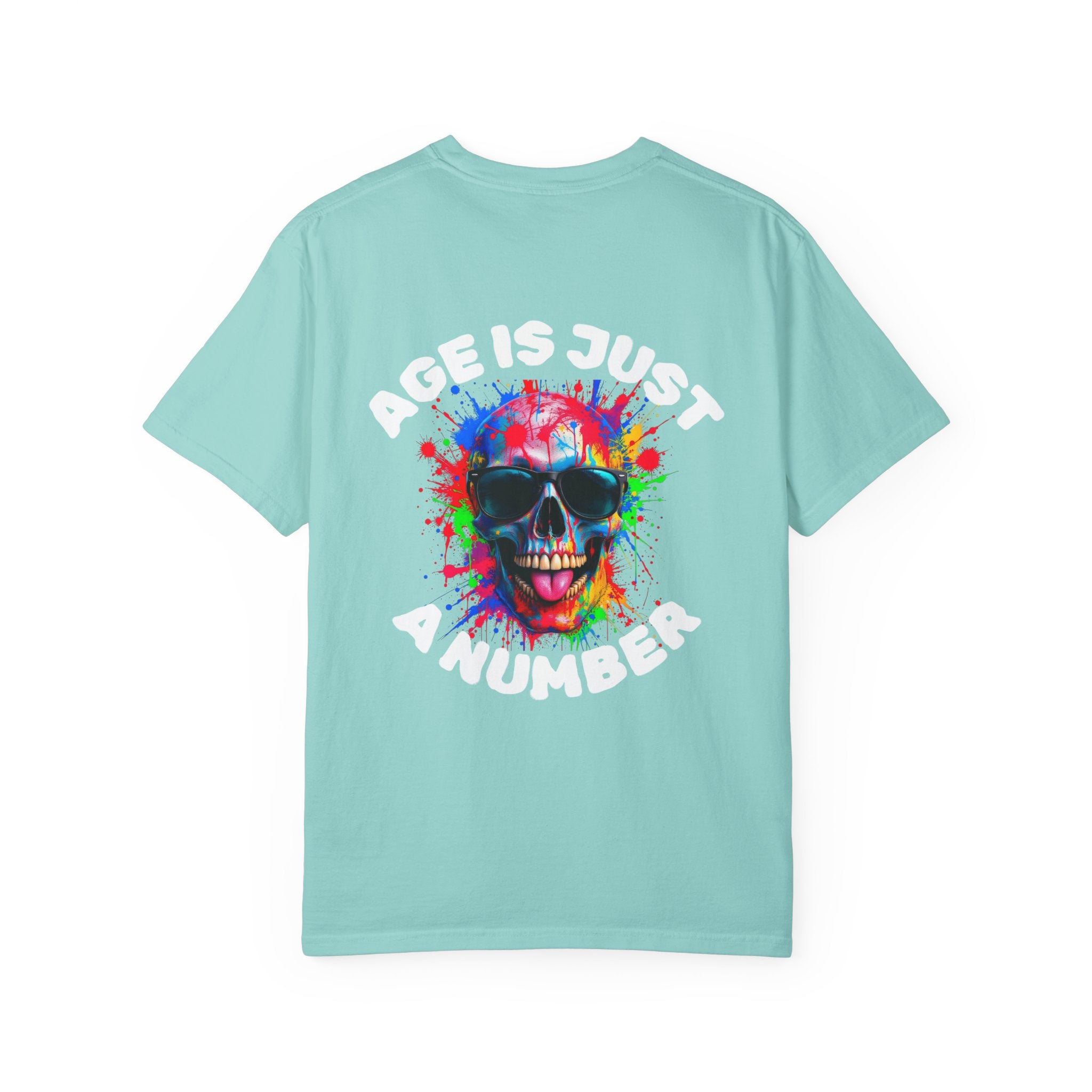 Age is just a Number Graphic T-Shirt, Unisex Vintage Tee, Perfect for Festivals, Beach Days, and Casual Wear, Gift for Sun Lovers